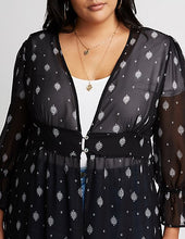 Load image into Gallery viewer, Printed Longline Kimono