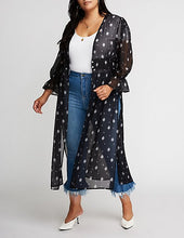 Load image into Gallery viewer, Printed Longline Kimono