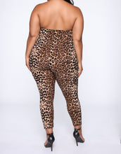 Load image into Gallery viewer, Can't Be Tamed Cheetah Jumpsuit
