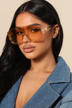 Load image into Gallery viewer, Bring It Sunglasses - Champagne

