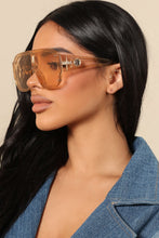 Load image into Gallery viewer, Bring It Sunglasses - Champagne
