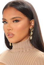 Load image into Gallery viewer, Fuck Off Drop Earrings - Gold
