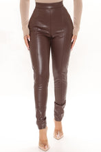 Load image into Gallery viewer, Treat Me Well Faux Leather Leggings
