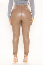 Load image into Gallery viewer, Treat Me Well Faux Leather Leggings
