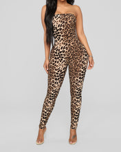 Load image into Gallery viewer, Can't Be Tamed Cheetah Jumpsuit
