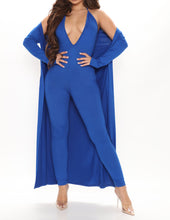 Load image into Gallery viewer, No Blues Day Jumpsuit Set
