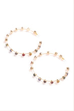 Load image into Gallery viewer, Multi-Colored Hoop Earrings
