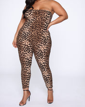 Load image into Gallery viewer, Can't Be Tamed Cheetah Jumpsuit
