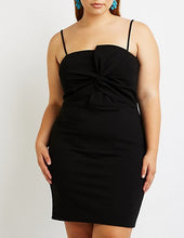 Load image into Gallery viewer, Twist Front Bodycon Dress
