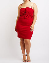 Load image into Gallery viewer, Twist Front Bodycon Dress
